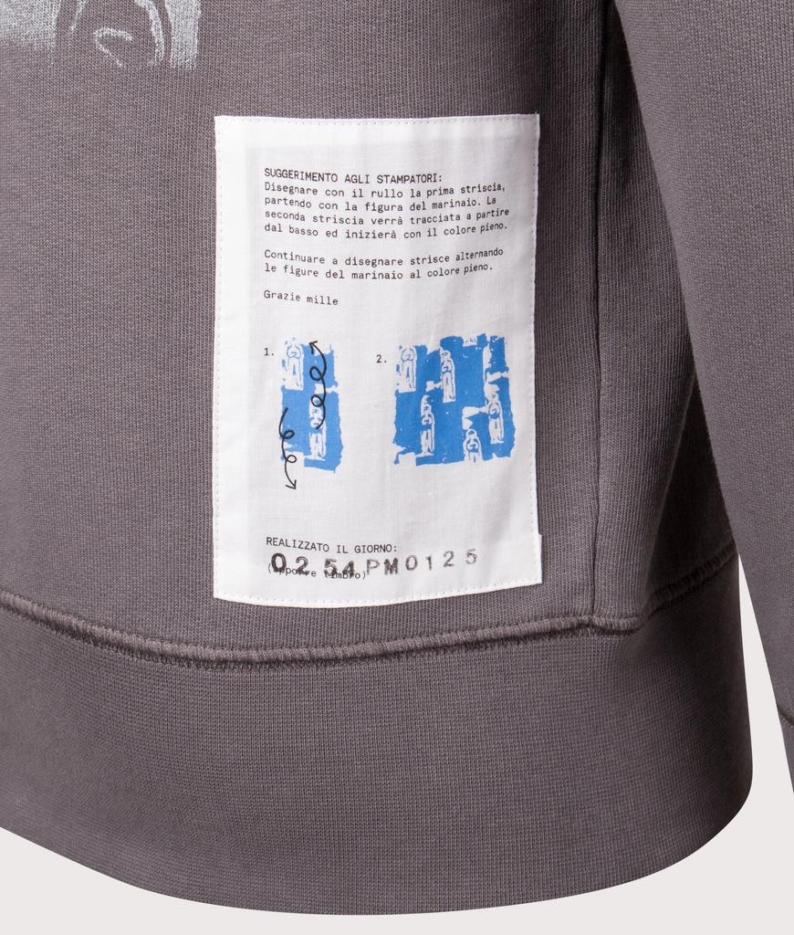 CP Company Mens Chest Graphic Hoodie